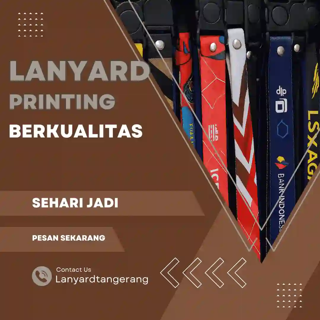 Lanyard Printing Berkualitas Tinggi di Tangerang